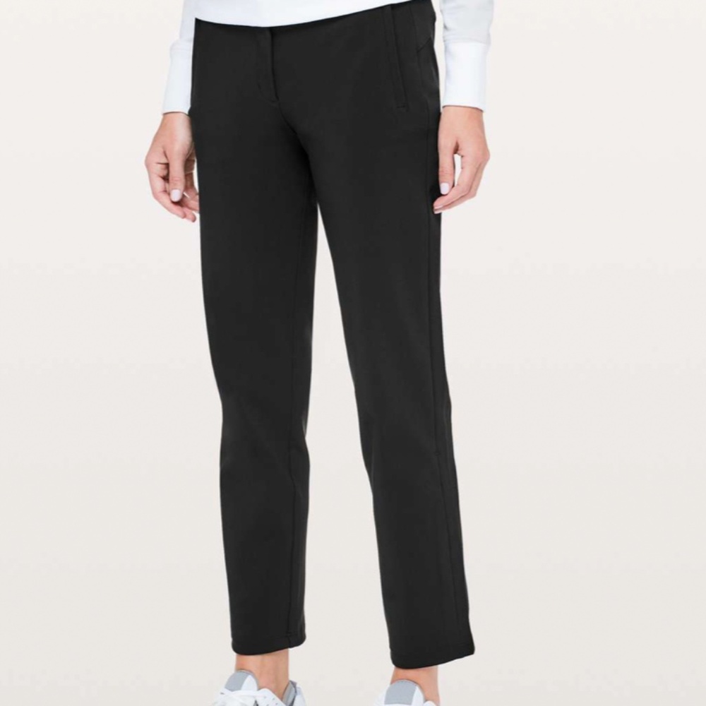 lululemon keep moving pant, size 10, black, never worn